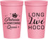Personalized Homecoming 22 oz Stadium Cups - Hoco Queen Vote | 330026