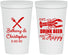 Personalized Wedding 22 oz Stadium Cups - Crawfish Boil | 332