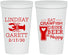 Personalized Wedding 22 oz Stadium Cups - Crawfish Boil | 333