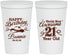 Personalized 21st Birthday 22 oz Stadium Cups - Cowgirl | 340013