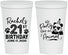 Personalized 21st Birthday 22 oz Stadium Cups - Party Like An Animal Panda | 340021