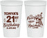 Personalized 21st Birthday 22 oz Stadium Cups - Party Like An Animal Giraffe | 340022