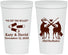 Personalized Wedding 22 oz Stadium Cups - We Bit The Bullet | 343