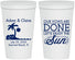 Personalized Wedding 22 oz Stadium Cups - Vows Are Done Enjoy Sun | 348