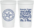 Personalized Wedding 22 oz Stadium Cups - Sandy Feet Salty Kisses | 355