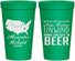 Personalized Wedding 22 oz Stadium Cups - Relax Unwind Enjoy Beer | 360