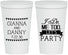 Personalized Wedding 22 oz Stadium Cups - I Do Me Too | 363