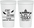 Personalized Wedding 22 oz Stadium Cups - Fiesta Siesta Tequila Repeat | 369