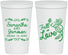 Personalized Wedding 22 oz Stadium Cups - Fall In Love | 377