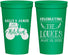 Personalized Wedding 22 oz Stadium Cups - Tractor | 381