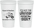 Personalized Wedding 22 oz Stadium Cups - Journey Traveling With | 385