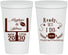 Personalized Wedding 22 oz Stadium Cups - Football | 394