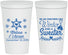 Personalized Wedding 22 oz Stadium Cups - Christmas Winter | 399