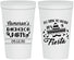 Personalized Bachelor Party 22 oz Stadium Cups - Siesta Fiesta Mexican | 40000