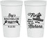 Personalized Bachelor Party 22 oz Stadium Cups - Fiesta No Manana | 40002