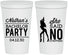 Personalized Bachelor Party 22 oz Stadium Cups - She Said No Strip Club | 40005