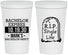 Personalized Bachelor Party 22 oz Stadium Cups - Rip Single Life | 40028
