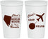 Personalized Bachelor Party 22 oz Stadium Cups - Last Stand | 40034