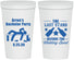 Personalized Bachelor Party 22 oz Stadium Cups - The Last Stand | 40035