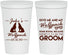 Personalized Bachelor Party 22 oz Stadium Cups - Wolfpack | 40036