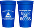 Personalized Bachelor Party 22 oz Stadium Cups - Beer And Boobs | 40040