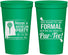 Personalized Bachelor Party 22 oz Stadium Cups - Golf Par Tee | 40043