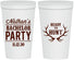 Personalized Bachelor Party 22 oz Stadium Cups - Ready To Hunt | 40044