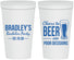 Personalized Bachelor Party 22 oz Stadium Cups - Beer Pour Decisions | 40045