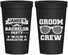 Personalized Bachelor Party 22 oz Stadium Cups - Groom Crew | 40047