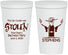 Personalized Bachelor Party 22 oz Stadium Cups - Stolen | 40049