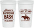 Personalized Bachelor Party 22 oz Stadium Cups - The Last Stand | 40050