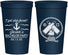 Personalized Bachelor Party 22 oz Stadium Cups - Anchor | 40054