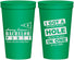 Personalized Bachelor Party 22 oz Stadium Cups - Golf | 40055
