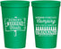 Personalized Bachelor Party 22 oz Stadium Cups - Camping | 40064