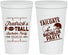 Personalized Bachelor Party 22 oz Stadium Cups - Football | 40067