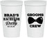 Personalized Bachelor Party 22 oz Stadium Cups - Grooms Crew | 40070