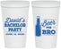 Personalized Bachelor Party 22 oz Stadium Cups - Beer Me Bro | 40071