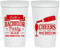 Personalized Bachelor Party 22 oz Stadium Cups - Cheers | 40072