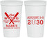 Personalized Bachelor Party 22 oz Stadium Cups - Baseball | 40086