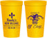 Personalized Bachelor Party 22 oz Stadium Cups - Mardi Gras | 40089