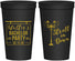 Personalized Bachelor Party 22 oz Stadium Cups - Mardi Gras | 40092
