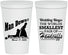 Personalized Wedding 22 oz Stadium Cups - Man Down | 407