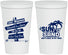 Personalized Wedding 22 oz Stadium Cups - Sun Sand Drink In My Hand | 416