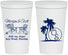 Personalized Wedding 22 oz Stadium Cups - Beach | 423