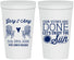 Personalized Wedding 22 oz Stadium Cups - Vows Are Done Enjoy Sun | 428