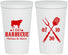 Personalized Wedding 22 oz Stadium Cups - I Do Barbecue Bbq | 433