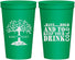Personalized Wedding 22 oz Stadium Cups - To Have And To Hold | 438