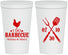 Personalized Wedding 22 oz Stadium Cups - I Do Barbecue Bbq | 445