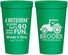 Personalized Wedding 22 oz Stadium Cups - Tractor Hitchin | 448