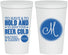 Personalized Wedding 22 oz Stadium Cups - Monogrammed | 450